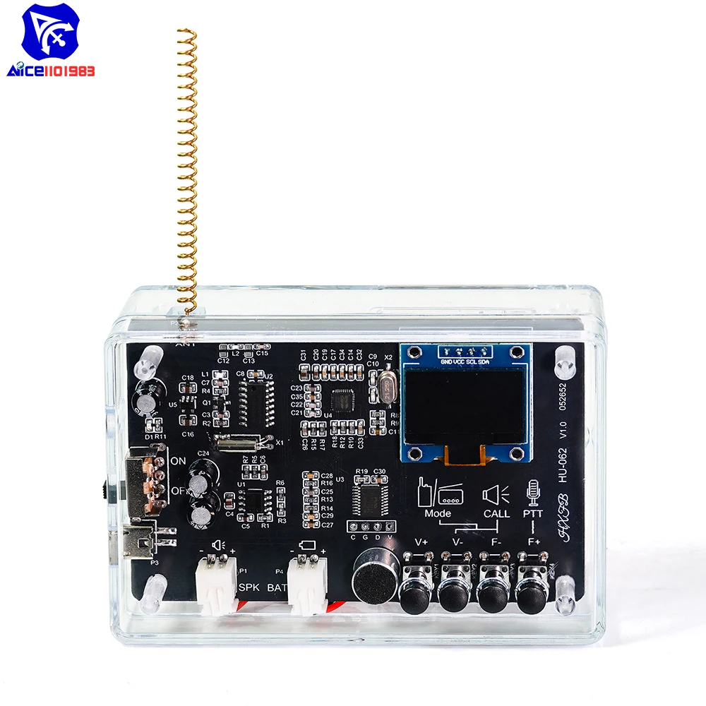 Interphone Radio Elektronische DIY Kit Wireless Intercom FM Radio – Bild 5