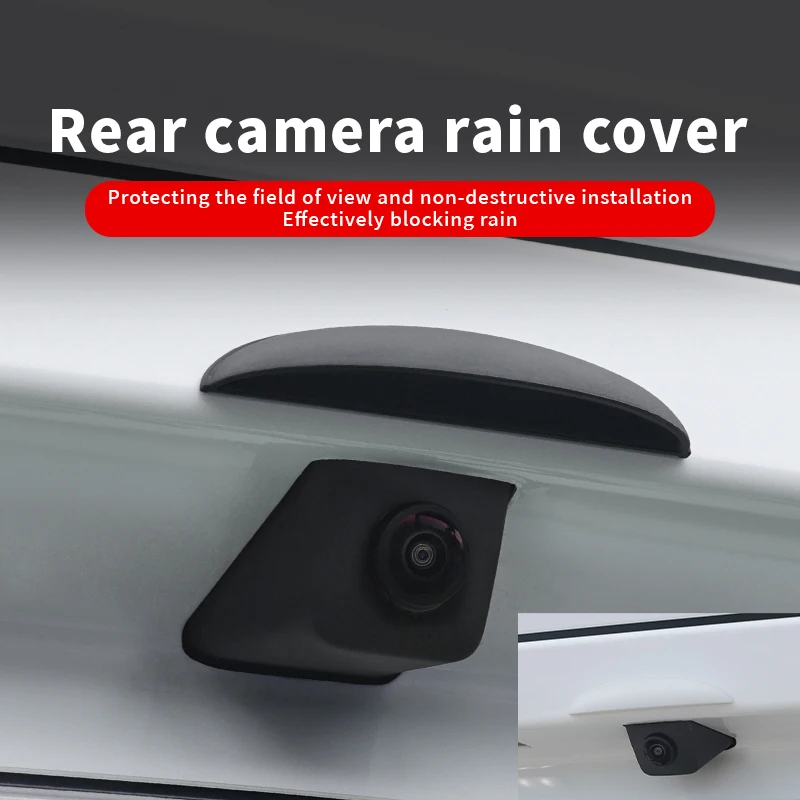 Auto Rückfahr Hinten Kamera Regen Abdeckung ABS Regen-Proof Auto Reverse Kamera Regen Schatten Abdeckung