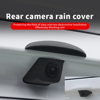 Auto Rückfahr Hinten Kamera Regen Abdeckung ABS Regen-Proof Auto Reverse Kamera Regen Schatten Abdeckung