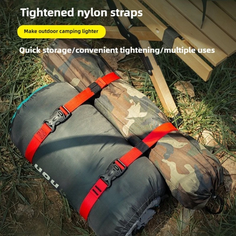 Gepäckgurte mit Schnalle, Camping-Nylon-Reisegurte, Spanngurte – Bild 2