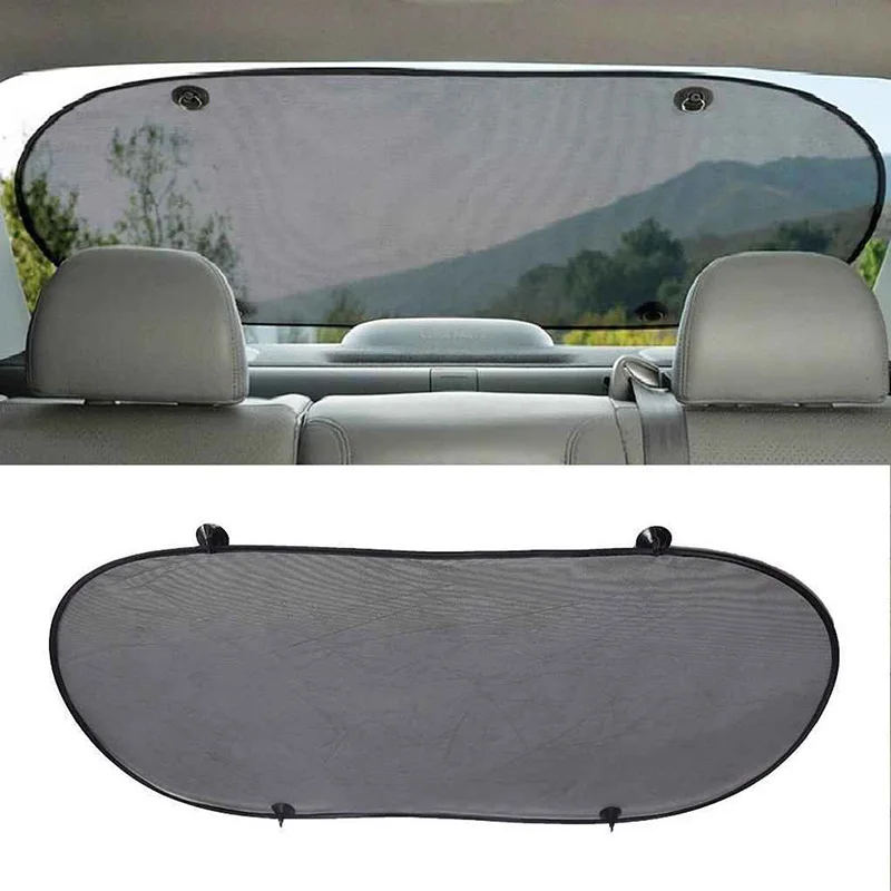 Auto Hinten Sonnenschutz Fahrzeug Schild Visier Schutz Zurück Auto Fenster Schatten Mesh Sonnenschirm