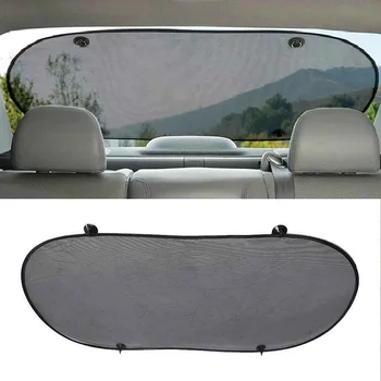 Auto Hinten Sonnenschutz Fahrzeug Schild Visier Schutz Zurück Auto Fenster Schatten Mesh Sonnenschirm