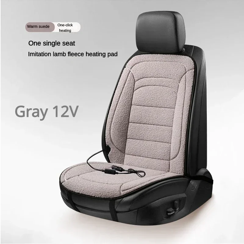 Beheizter Autositzbezug, Auto-Heizkissen, Winter, beheizte Sitze, Autositzwärmer, 12 V, Sitzkissen