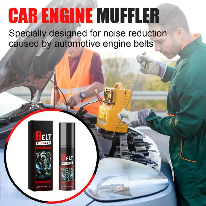100 ml Auto-Gürtel-Lärmspray, verlängert die Riemensdauer – Bild 4
