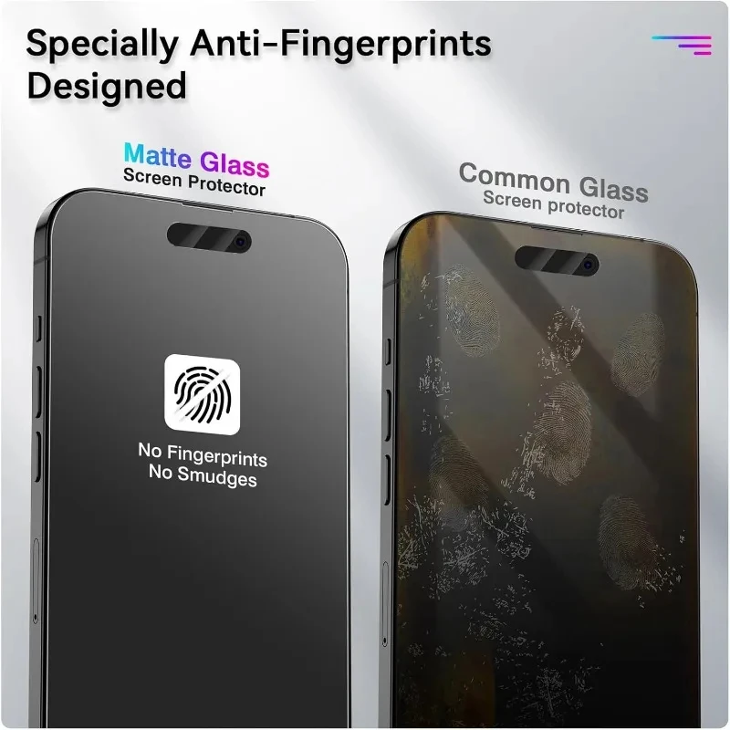 3er-Pack Anti-Fingerprint Matt Displayschutzfolie für iPhone 17 Pro – Bild 5