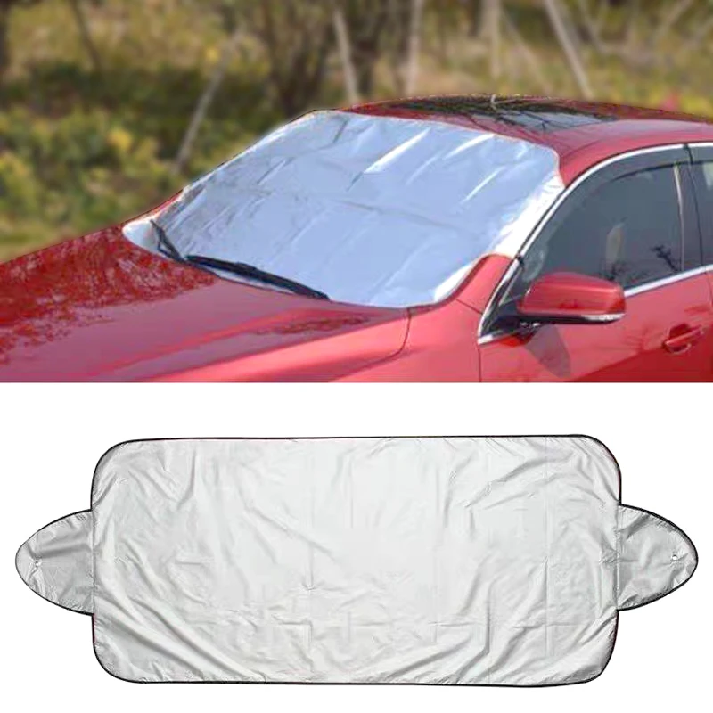 Auto Windschutzscheibe Schutz Anti-fallen blätter Sonnenschutz Staub Frost Einfrieren Schnee Windschutzscheibe