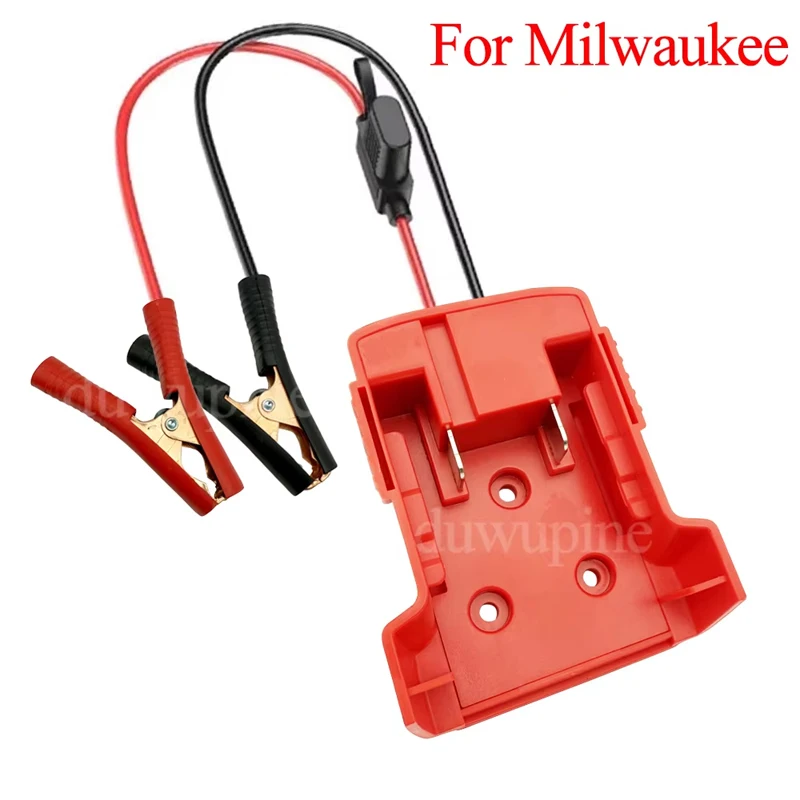 Auto Notstrom DIY Adapter Automotive 30A Sicherung Zünder Starthilfe für Makita für Milwaukee für Dewalt 18V