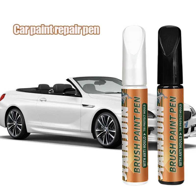 Autolack Kratzer Reparatur Stift Universal Weiß Schwarz Farbe Flüssigkeit Reparatur Ausbesserung Stift Pinsel