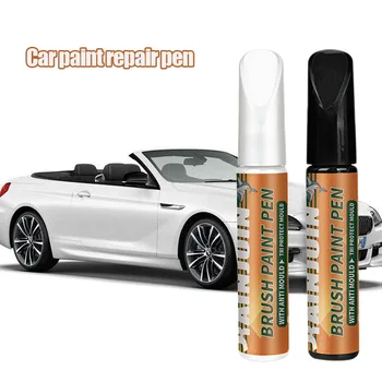 Autolack Kratzer Reparatur Stift Universal Weiß Schwarz Farbe Flüssigkeit Reparatur Ausbesserung Stift Pinsel