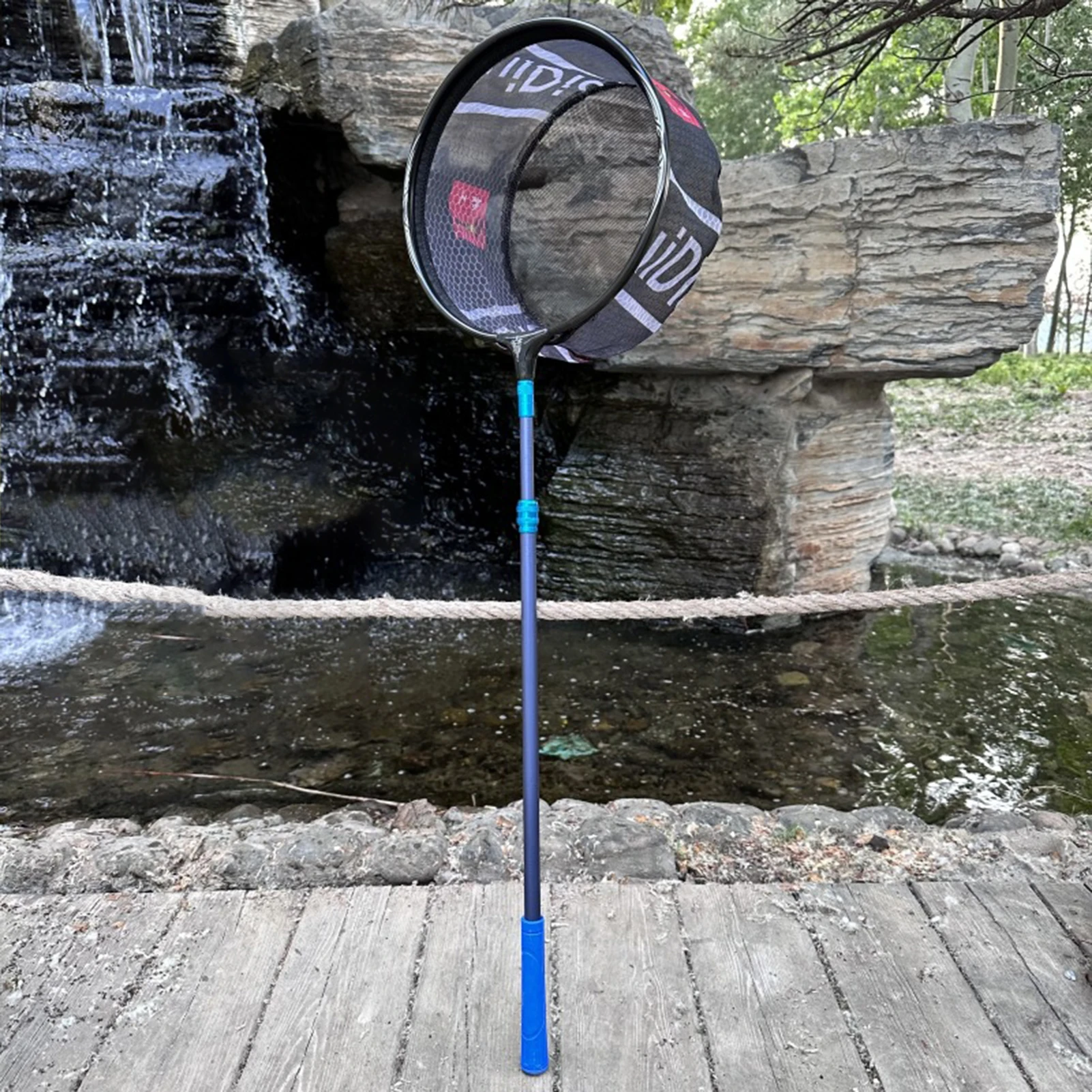 Tragbares Fischernetz bequem zu bedienen leistungs starkes Design Outdoor-Werkzeuge geeignet zum Angeln