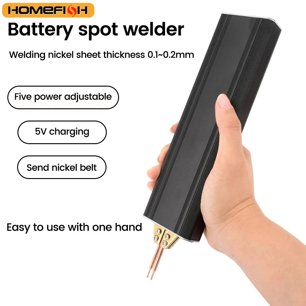 Handheld Batterie Punktschweißgerät Tragbare 18650 Lithium Batterie Nickel Blatt Nickel Streifen Schweißen