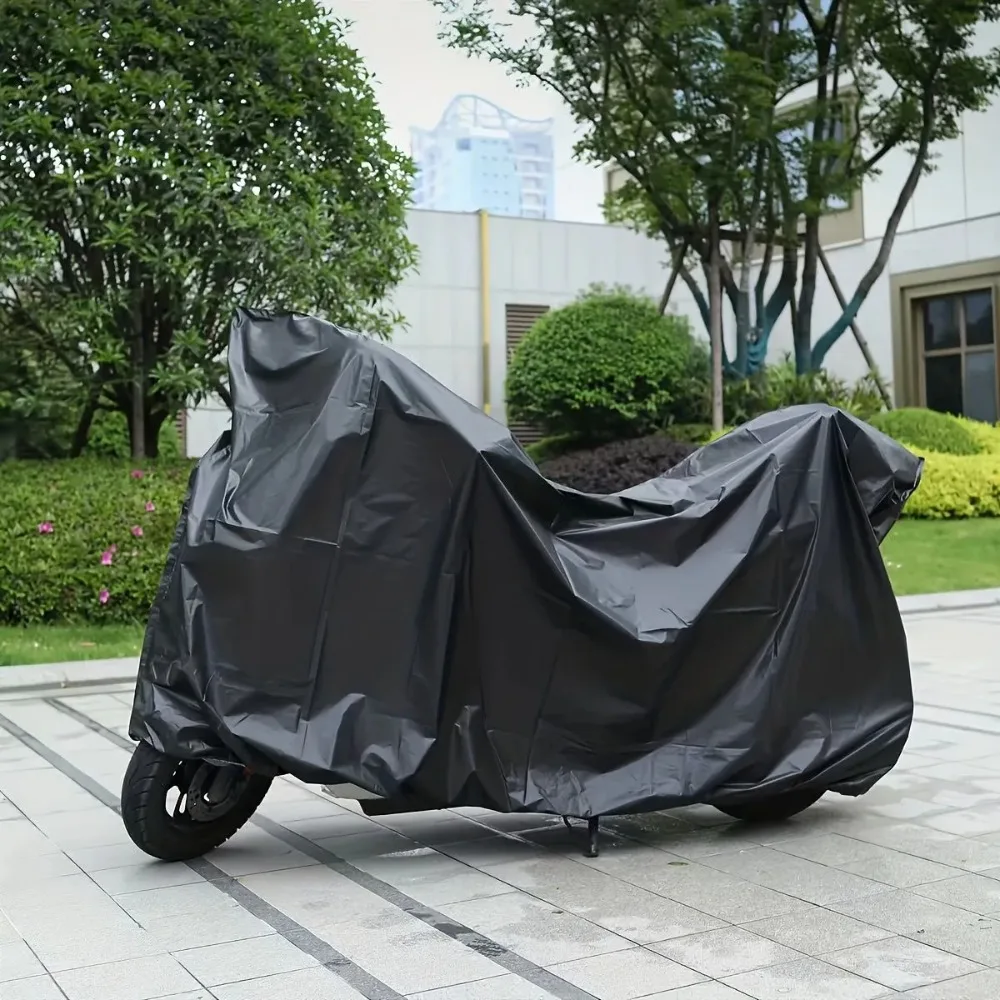 Universelle Motorradabdeckung, sonnenfest, staubdicht, wasserdicht, für Fahrrad, Roller, Elektromobil