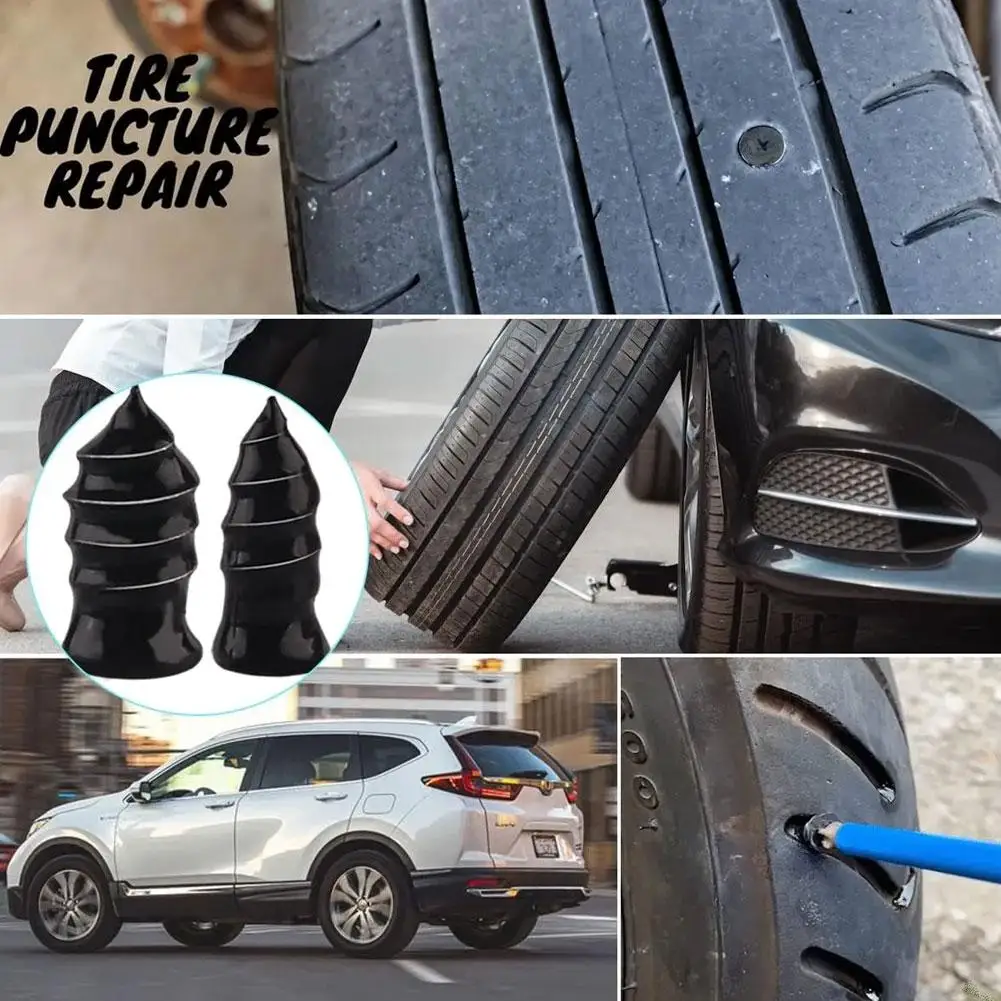Auto Vakuum Reifen Reparatur Nagel Reifen Reparatur Werkzeug Set Autos – Bild 5