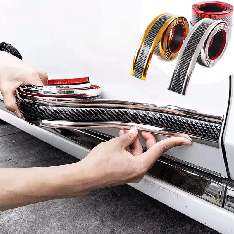Auto Schwelle Streifen Anti Scratch Einstiegsleisten Gummi Streifen – Bild 2