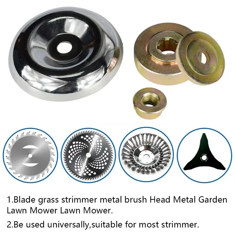 Rasenmäher Gras Trimmer Kopf Adapter Mutter Befestigung Kit Rasenmäher – Bild 4