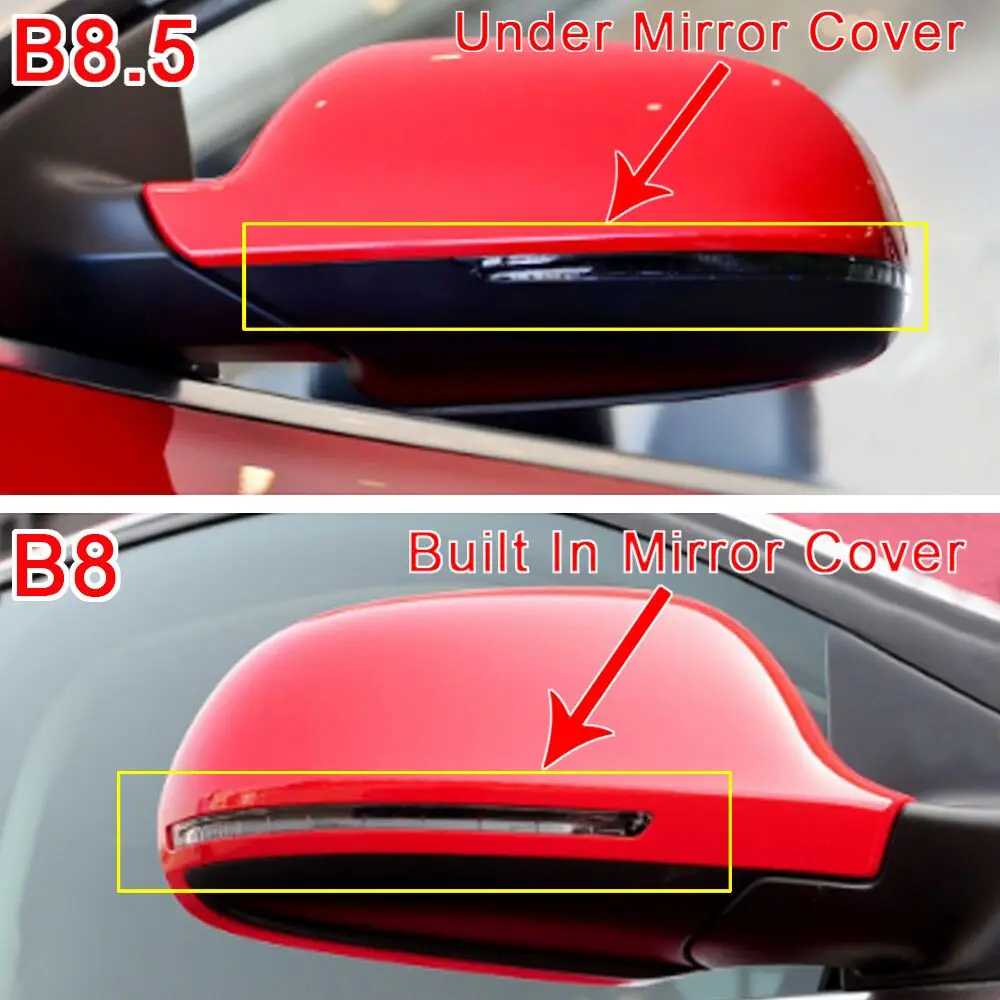 Dynamische Blinker-Spiegelleuchte für Audi A4 A5 B8 A3 8P Q3 (2 Stück) – Bild 3