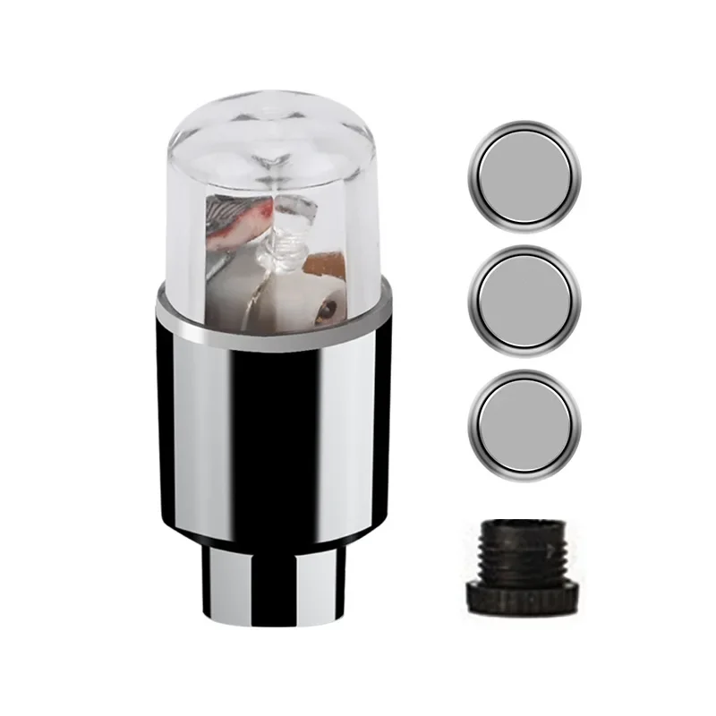 Auto Hub Umgebungs Licht Fahrrad LED Reifen Lichter Universal Auto – Bild 6