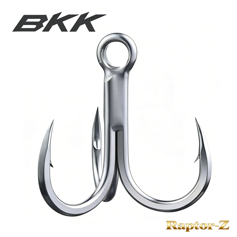 BKK Raptor-Z 6071 Angelhaken 4-fache Stärke Handgeschliffene Spitze – Bild 2
