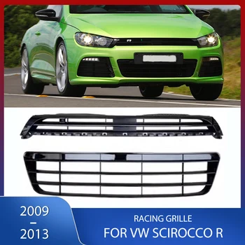 Auto-Frontstoßstange, oberer Kühlergrill, untere Racing-Grillabdeckung, Verkleidung für Volkswagen VW Scirocco
