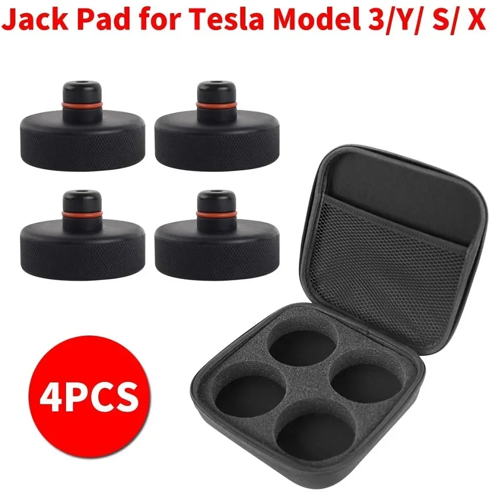 4er-Pack Fahrzeugreparaturwerkzeuge für Tesla Silikon Jack Lift Pad – Bild 2