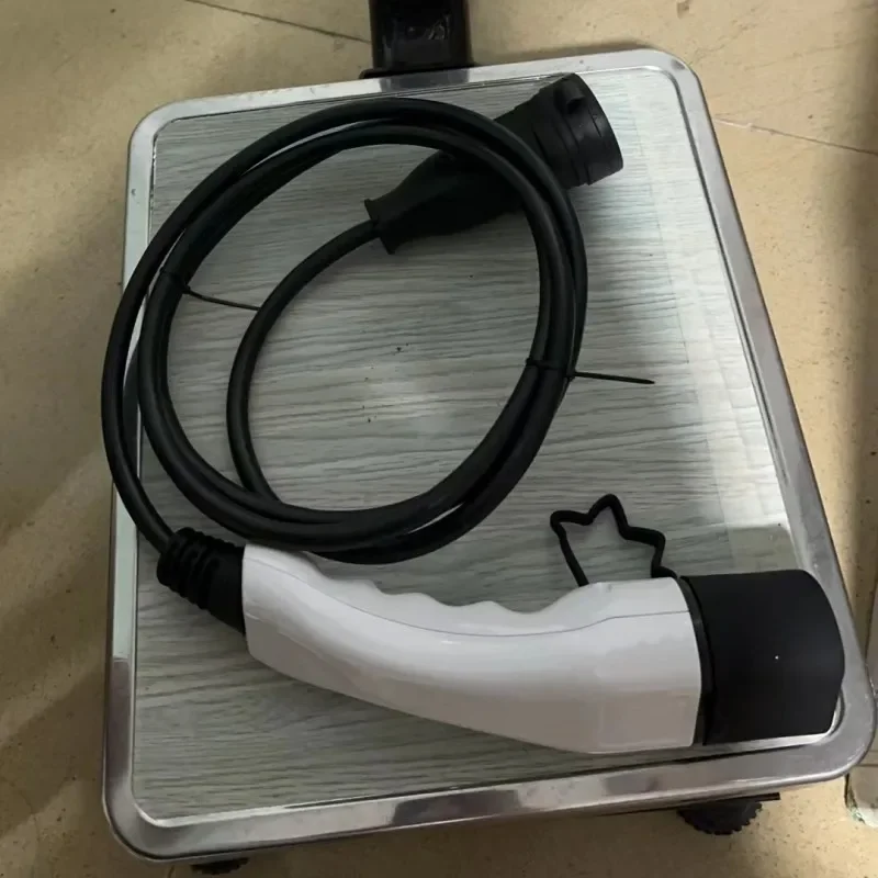 Typ 2 auf EU-Stecker Adapter, 16A 230V 50cm EV-Ladekabel – Bild 3
