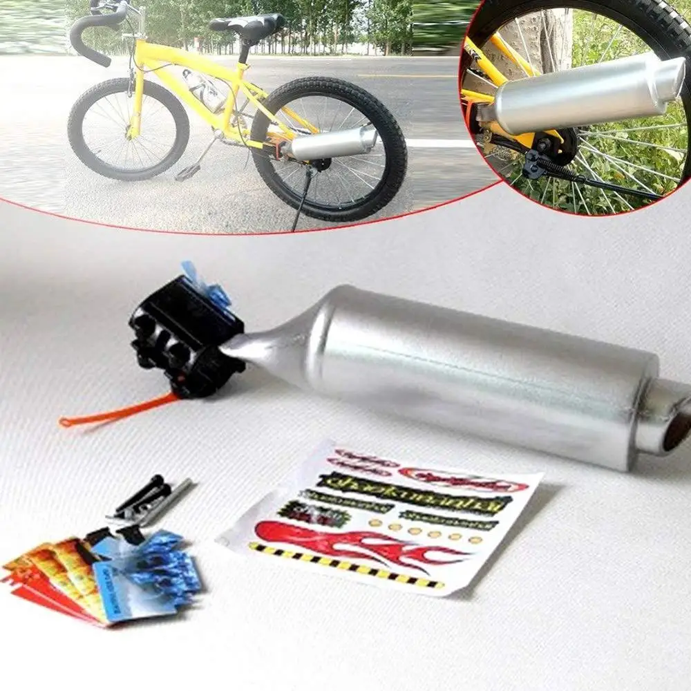 Fahrrad Werkzeuge Turbine Motorrad Fahrrad Auspuffrohr Sound Wilde – Bild 6