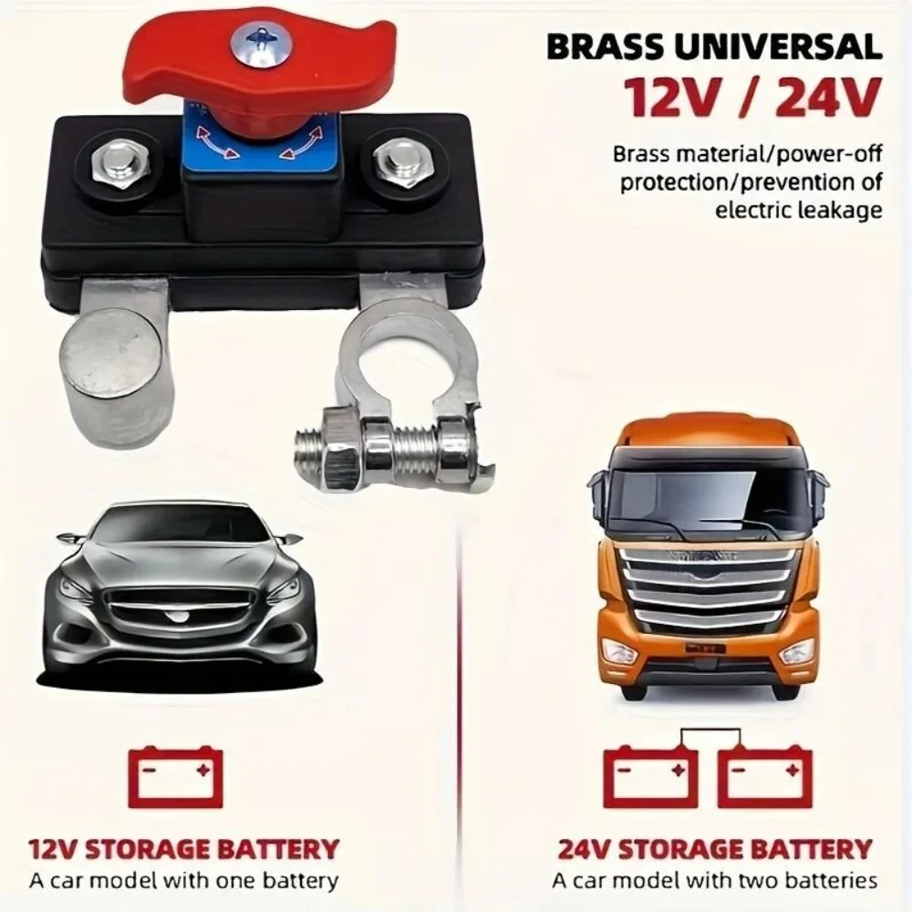 Abschalter für Autobatterie, 12 V/24 V ﻿ Trennen Sie den automatischen – Bild 4