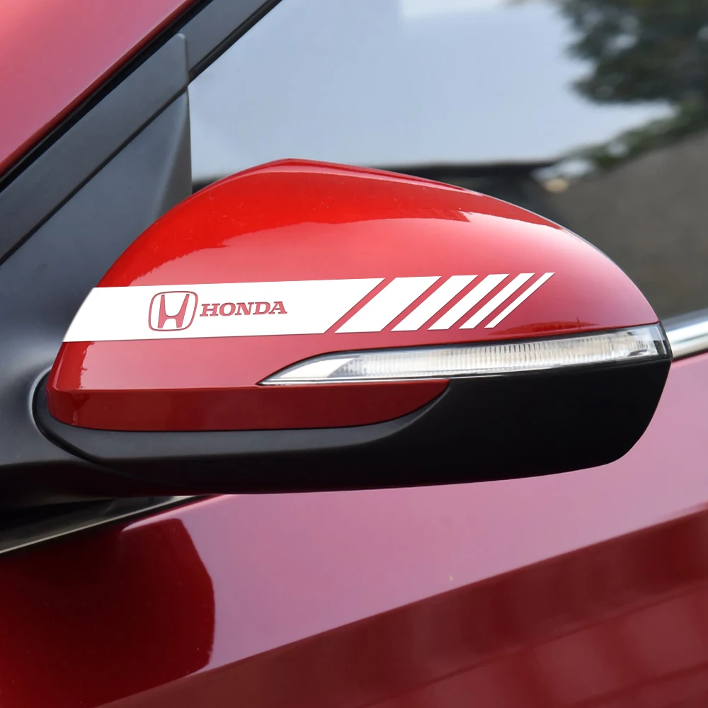 Auto Styling Rückspiegel Anti-Reiben Schutz Dekor Aufkleber Für Honda – Bild 5