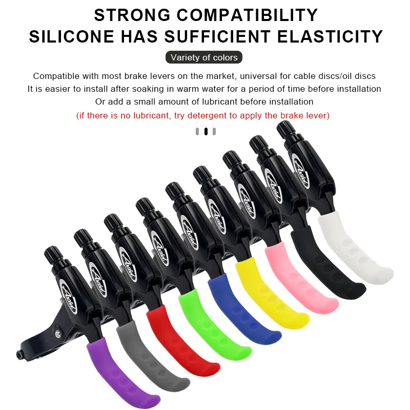 Fahrrad Brems Griff Abdeckung Silikon Gel Anti-Skid (2 Stück) – Bild 5
