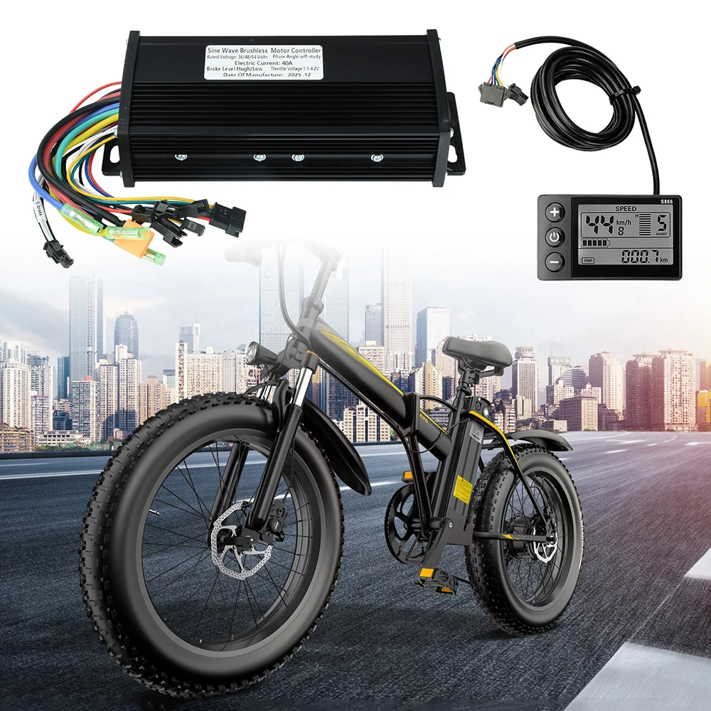 36V 48V 52V 60V 64V Sinuswellen-Brushless-Motorsteuerung 1000W 2000W – Bild 5