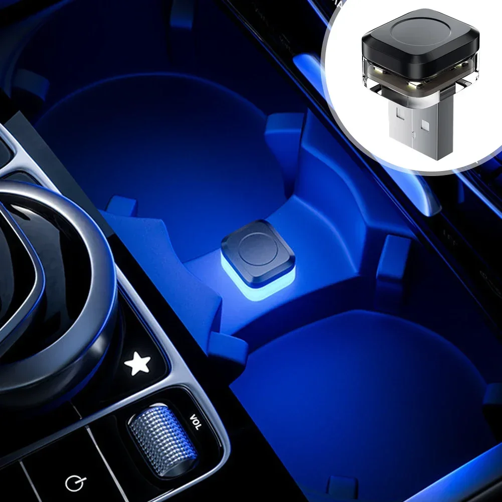Mini USB Auto LED Licht Auto LED Innen Beleuchtung DC 5V USB LED – Bild 2