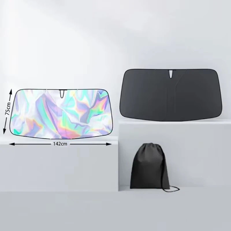 Auto-Frontscheiben-Sonnenschutz, Sonnenschutzabdeckung – Bild 4