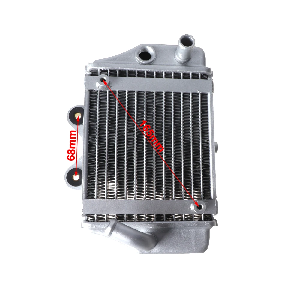 Motorrad L/R Kühler Wassertank Kühlung Motorölkühler für SHINERAY – Bild 2
