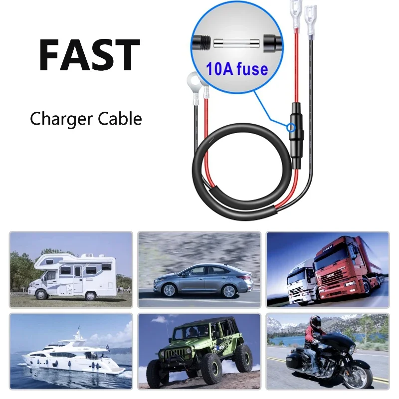 USB-Autoladegerät-Anschluss USB für Auto 12 V Steckdose Schnellladung – Bild 6