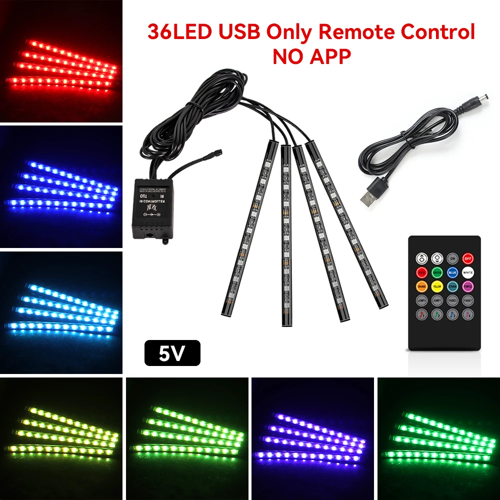 Auto Innen Dekorative Lampen Streifen Atmosphäre Lampe Kaltes Licht Dekorative Dashboard Konsole Auto LED