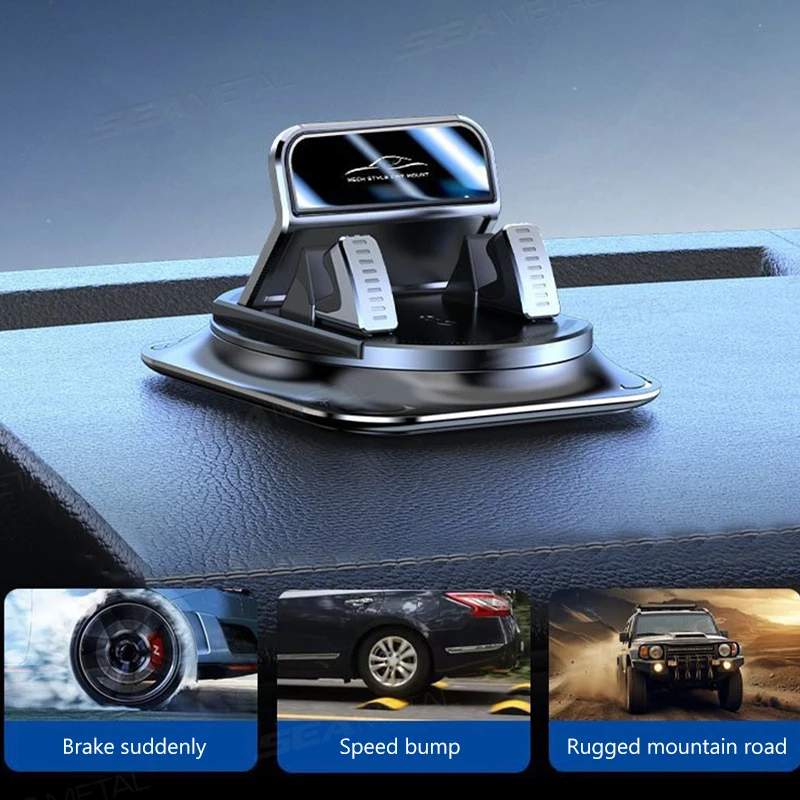SEAMETAL Universelle Auto-Handyhalterung, rutschfeste Handyhalterung – Bild 4