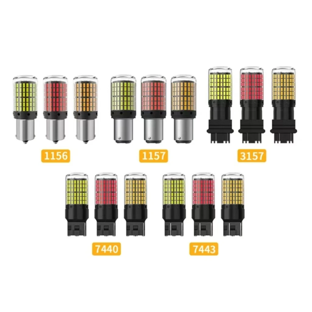 2x 1156/1157 144SMD BAU15S PY21W LED Blinker Rücklichtlampen Canbus – Bild 5
