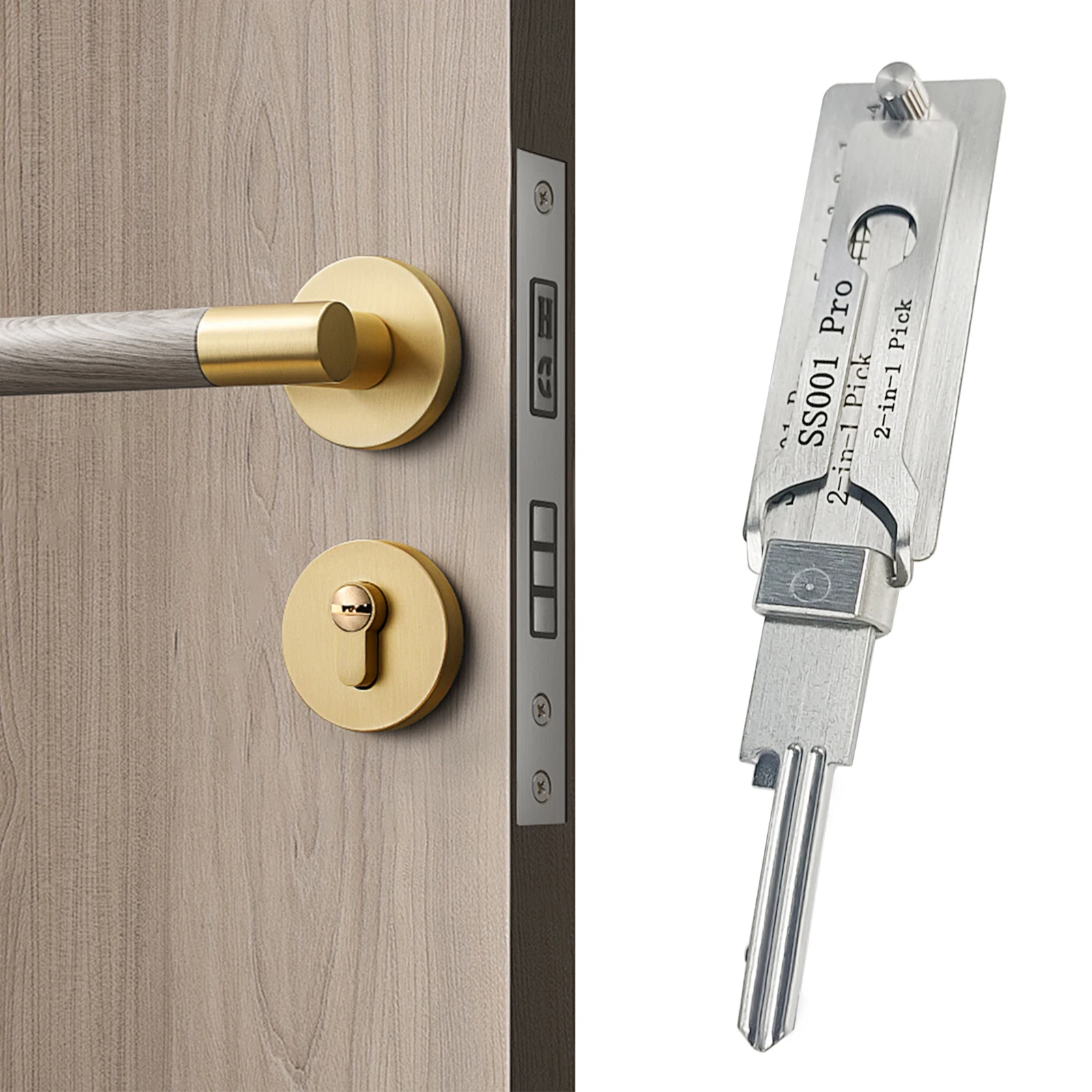 Präzisionswerkzeug aus Edelstahl SS001 Pro O-Ring-Tonabnehmer-Set – Bild 5