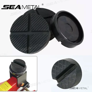 SEAMETAL 3 Größen Universal Rubber Jack Pad Unterstützung Pinch Weld Schlitz Boden Rahmen Schiene Adapter Auto