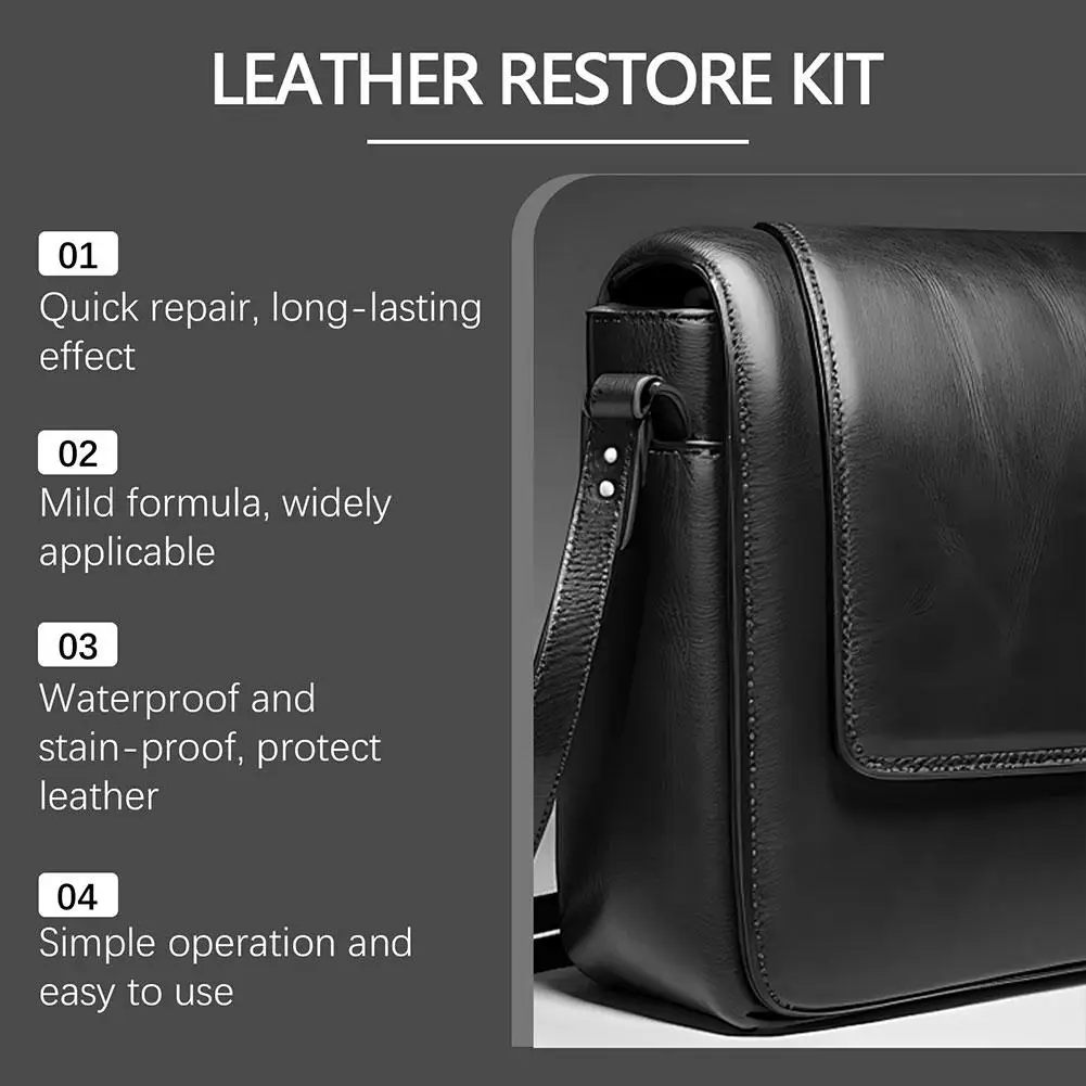 Leder-Reparaturset für Möbel, Sofa, Jacken, Autositze & Handtaschen – Bild 3