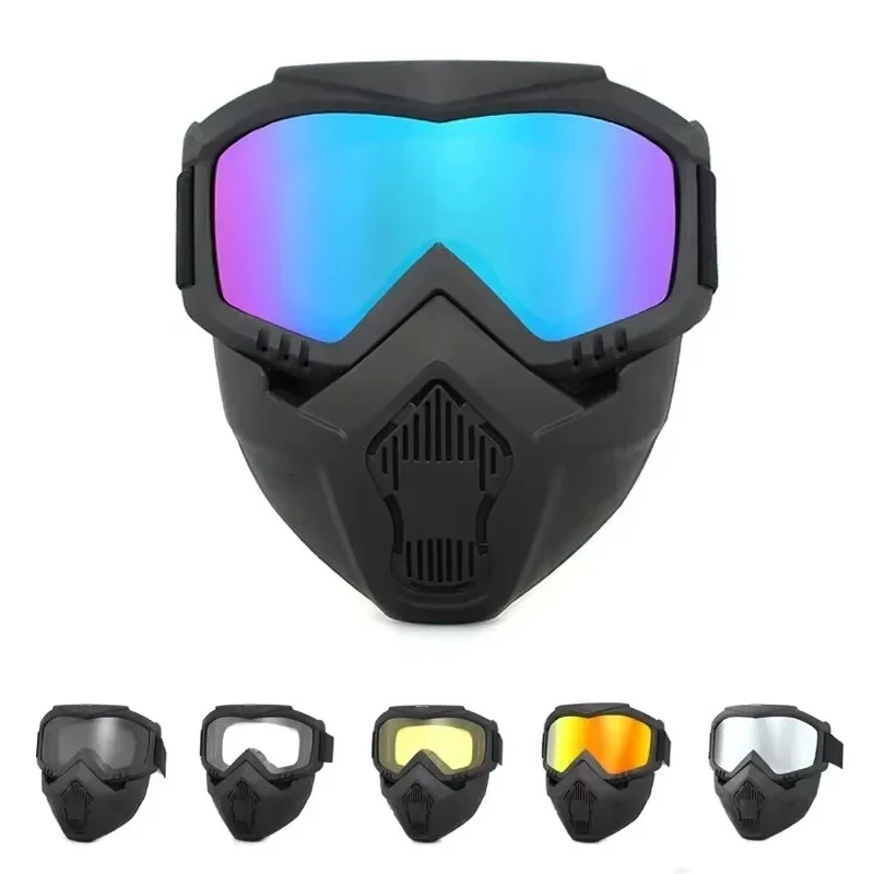 Outdoor-Sport wind dichte Maske Brille HD Fahrrad Brille Brillen Reiten Geländewagen Sommer UV-Schutz