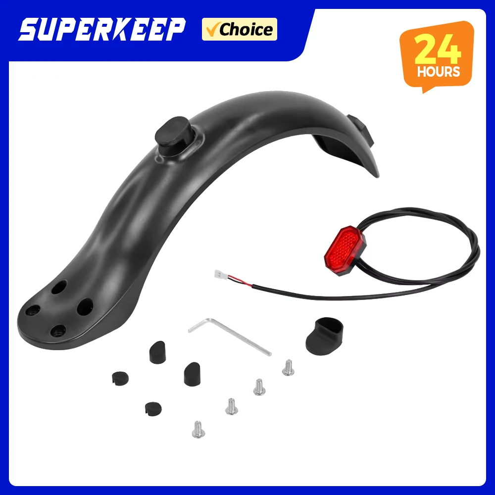 Elektroroller-Kotflügel-Set, 4-Schrauben-Kotflügel, anwendbares Zubehör, hinterer Kotflügel, Vier-Loch-Roller