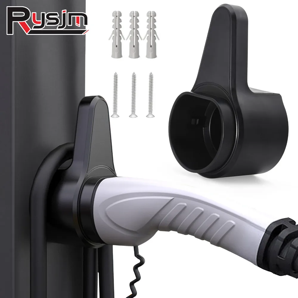 HD EV Typ 2 Ladegerät Robuster Halter Wandhalterung Elektroauto Ladekabel Organizer Elektroauto Ladegerät