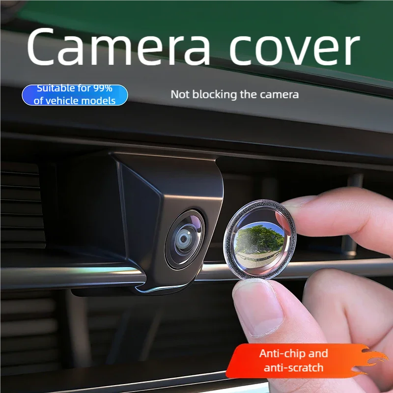 Auto-Kamera-Schutzabdeckung Frontkamera-Kratzschutz Objektivschutz PC-Schutzabdeckungs-Set (2 Stück)
