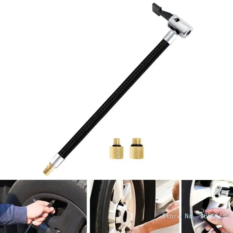 Autoreifen Luft kompressors lauch Reifen pumpens lauch mit Adaptern Ersatz Inflator pumpe Verlängerung
