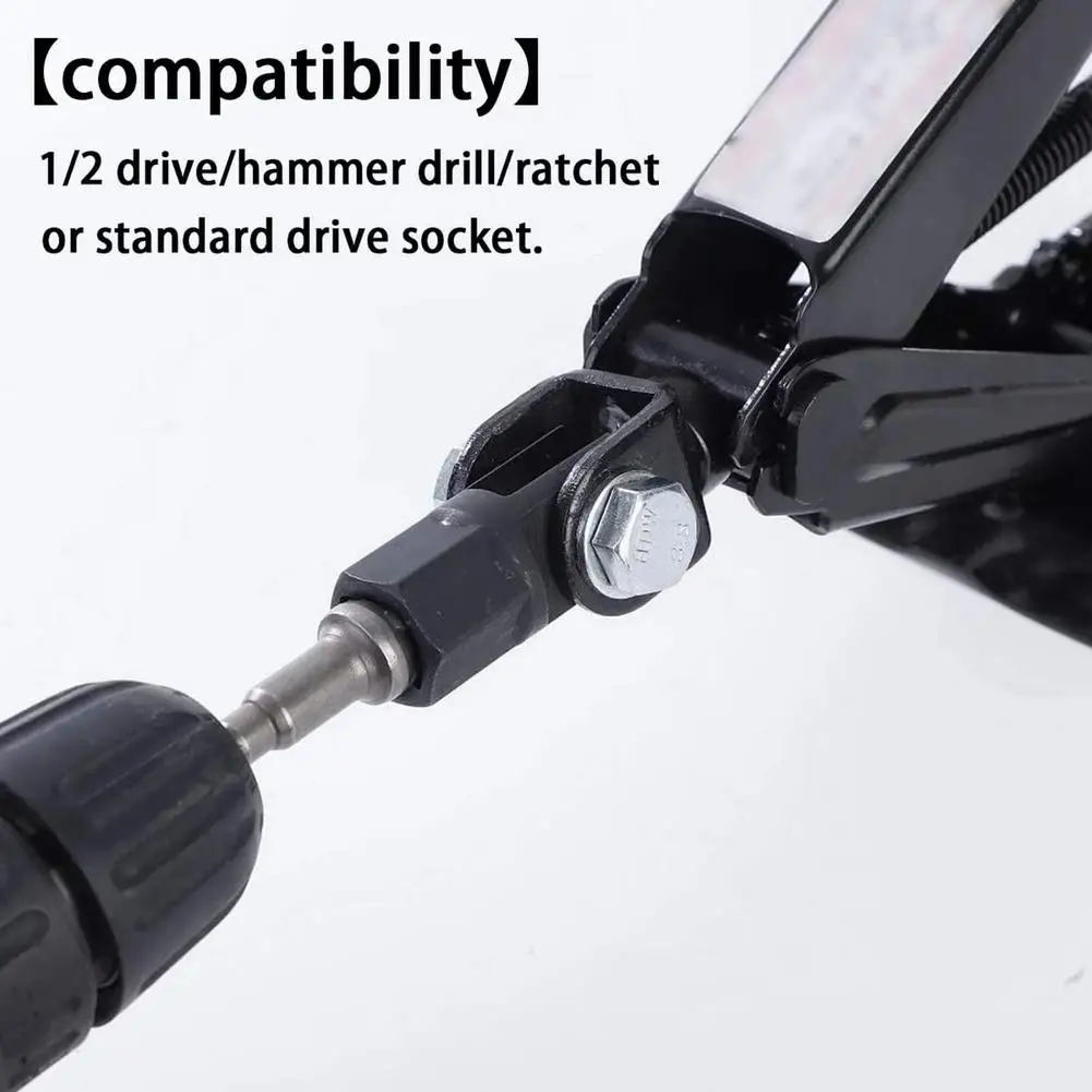 1/2 Zoll Scissor Jack Adapter Stahl Adapter Wrench Tool Automotive – Bild 3