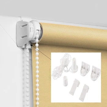 2M 17mm Rollo Beschläge Kit Klammern Perlenkette Roll Ersatzteile Controller Set Rollo Teile Fenster