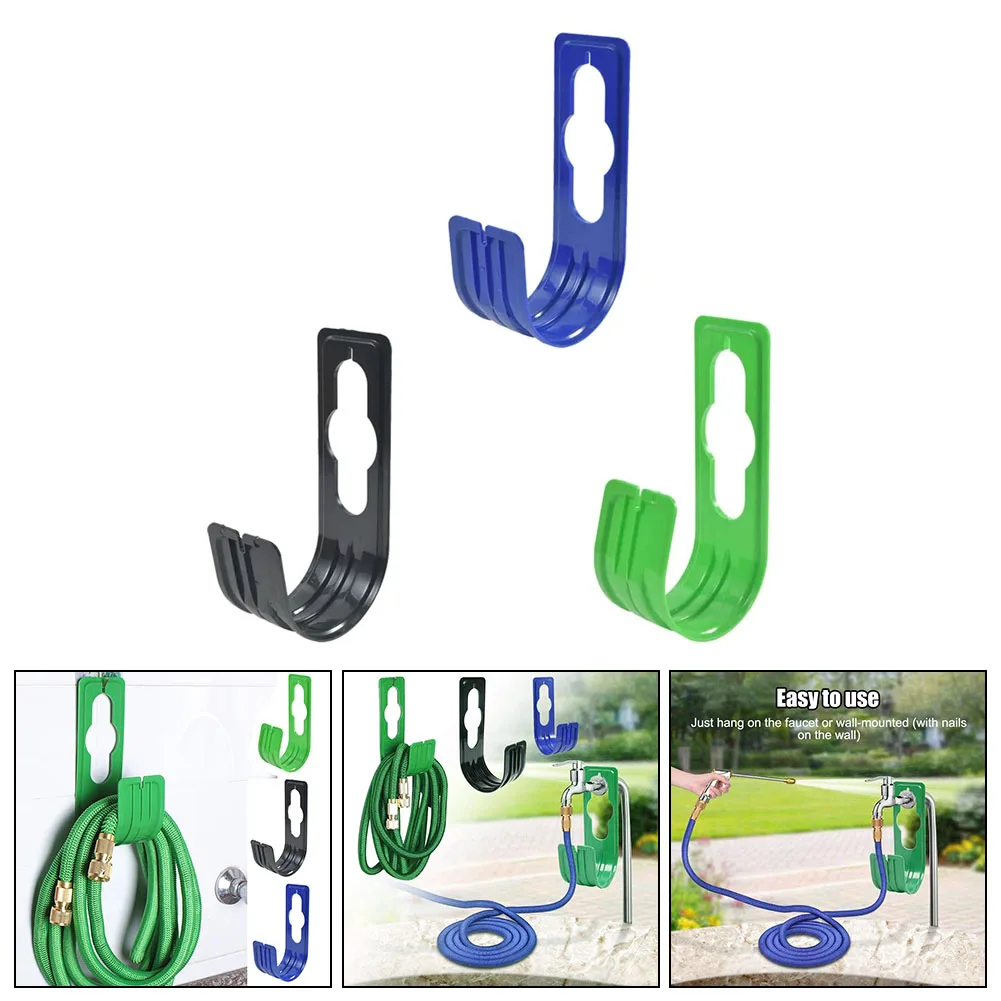 Garten Wand Halterung Wasserhahn Bewässerung Schlauch Organizer – Bild 2