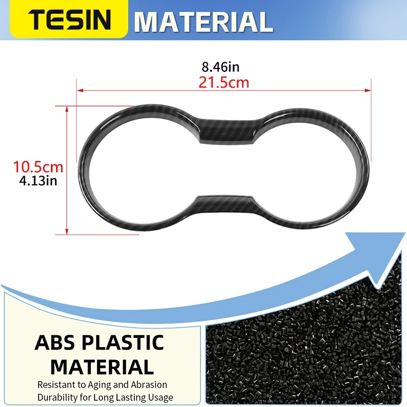 Auto Front Wasser Tasse Halter Dekoration Abdeckung Trim Rahmen – Bild 4