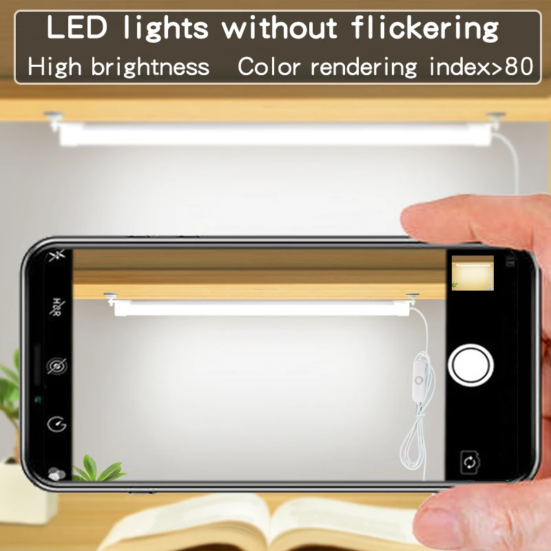 Schreibtischleuchte Magnetische Leselampe USB Schlafsaal LED – Bild 4